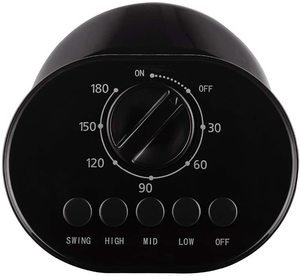 ANSIO 30 Inch Tower Fan's controls.