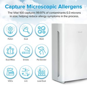 Levoit Vital 100 Air Purifier's suitability.
