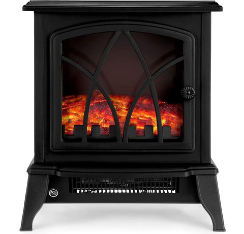 Main view of the NETTA Electric Fireplace Stove Heater.